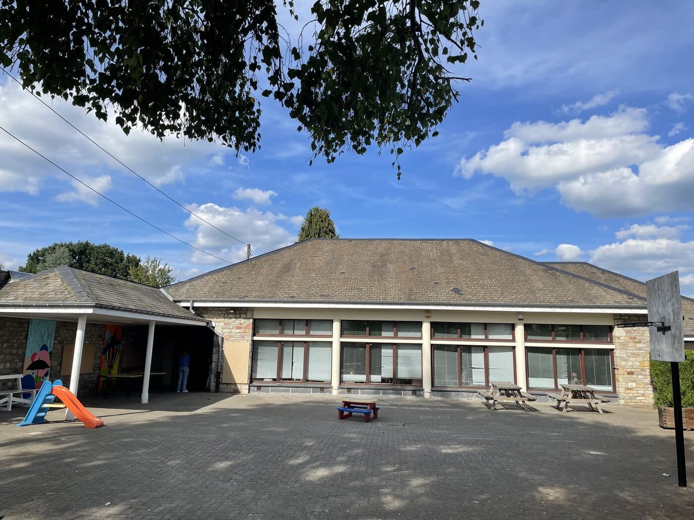 École de Rencheux à Vielsalm, auditée par Optinergie